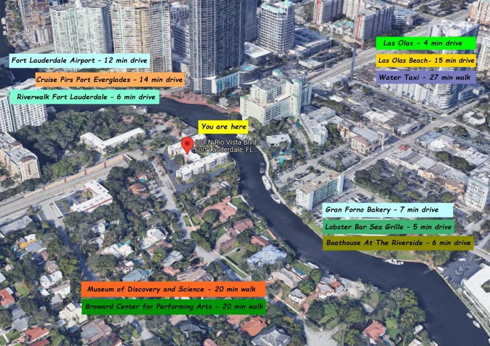 Designer River View Apartments Φορτ Λόντερντεϊλ Εξωτερικό φωτογραφία